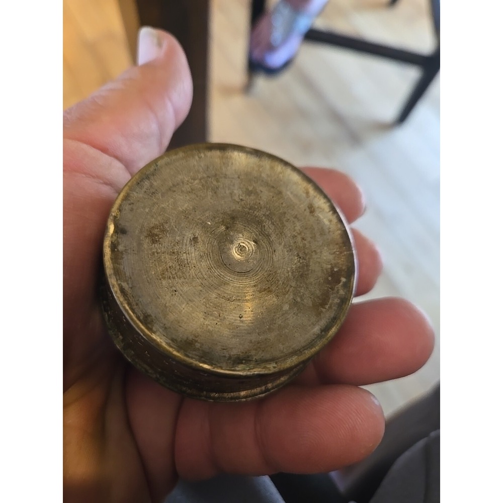 VERY COOL.VINTAGE SNUFF BOX VERY COOL WITH MIRROR - Picture 3 of 5